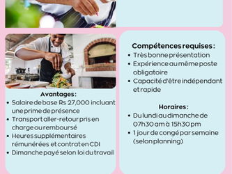 Un commis de cuisine