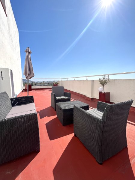 Vente atico terrasse 64m² piscine vue panoramique mer Rosas Espagne