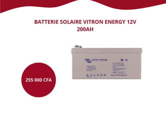 BATTERIE SOLAIRE