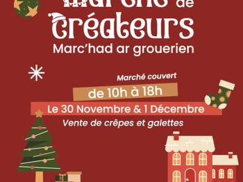 Annonce Marché Noël créatrices créateurs locaux Saint-Herblain