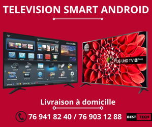 TELEVISION ASTECH & SMART TECHNOLOGY ANDROÏD EN VENTE N°1