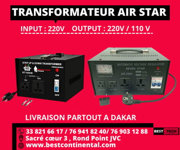 DES TRANSFORMATEURS  AIR STAR A VENDRE