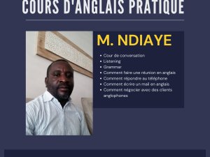 cour d&#039;anglais pratique Dakar Sénégal