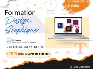 Annonce Formation Design Graphique Tunis Tunisie