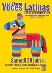 CONCERT VOCES LATINAS 29 JUIN 20246