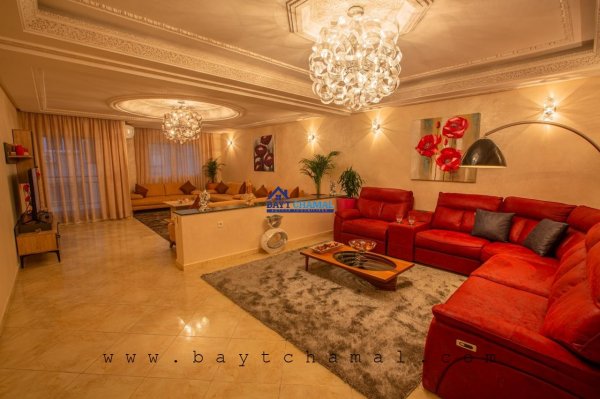 Location Magnifique Appartement Meublé Nejma Tanger Maroc