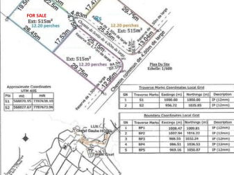 Annonce Vente TERRAIN 12 2 PERCHES CALODYNE Ile Maurice