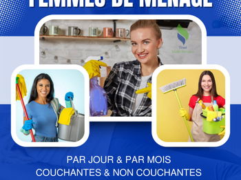 femme de ménage par mois