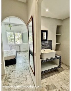 Villa de plein pieds à louer à hammamet