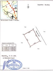 Plan terrain