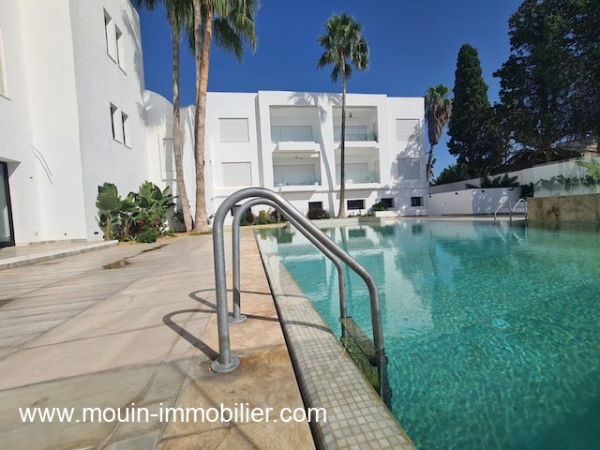 appartement pieds dans l'eau à louer à Hammamet