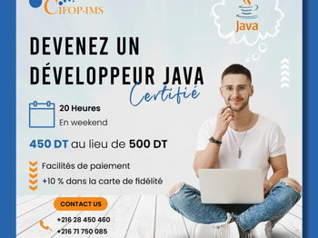 Annonce Formation Java Orienté Objet Tunis Tunisie