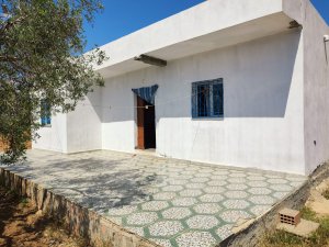 Vente maison jardin Hammamet dans compagne Nabeul Tunisie