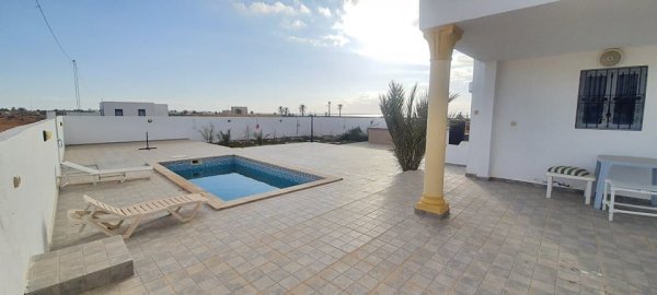 Location Villa piscine vue mer Djerba Tunisie
