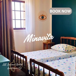 Chambre lits simples joignables - Minavita