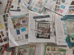 Grosse collection timbres Beaugency Loiret
