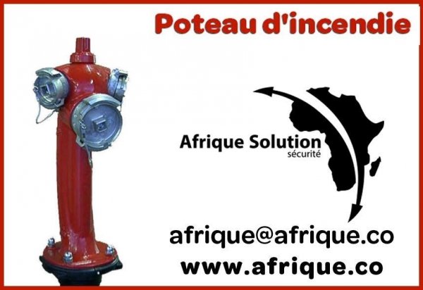Prix vente Poteau d'incendie Maroc Rabat
