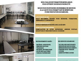 LOCATION SALLES FORMATION BUREAUX BEZIERS Hérault