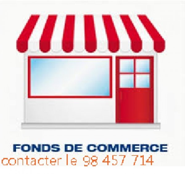 Fonds commerce 1 fond commerce boutique prêt porte rà Khzema EST Sousse