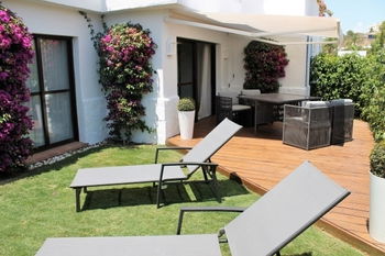Vente Appartement 2chambres 2salle bain Rez Chaussé Estepona Espagne
