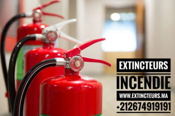 Rabat protection incendie extincteurs Maroc