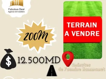 Vente terrain Hammamet Tunisie