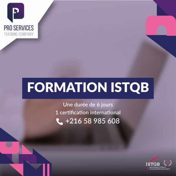Formation ISTQB L'Ariana Tunisie