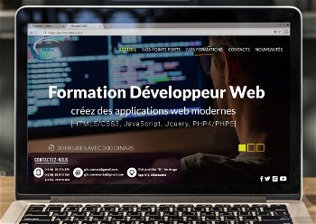 Formation Développement WEB 100% Pratique L&#039;Ariana Tunisie