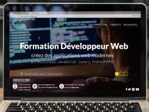 Formation Développement WEB 100% Pratique L&#039;Ariana Tunisie