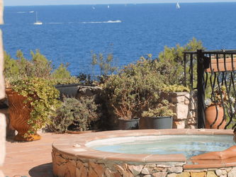 Location Appartement pour 8 vacanciers vue mer est merveilleuse Saint-Aygulf