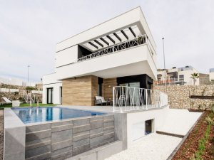 479000€Finestrat villa neuve luxe 127 m2 3 ch 3sdb pisc privée vue mer