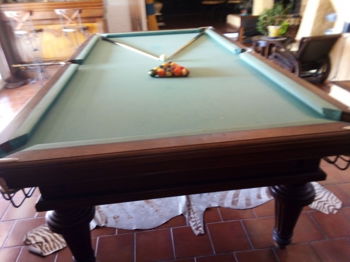 beau billard snooker chêne massif tapis neuf Lorgues Var