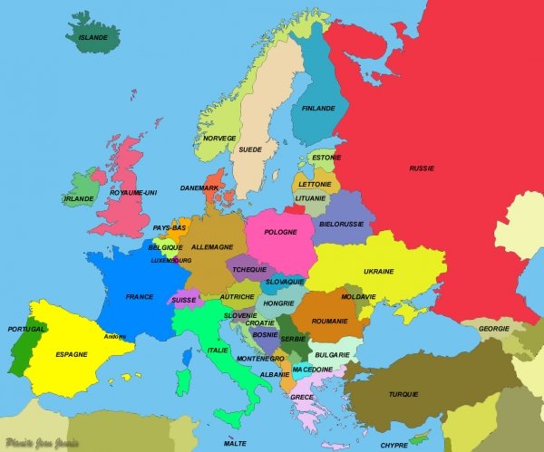 Carte mémoire 47 pays d'Europe pour GPS Garmin sauf Street Pilot Caen