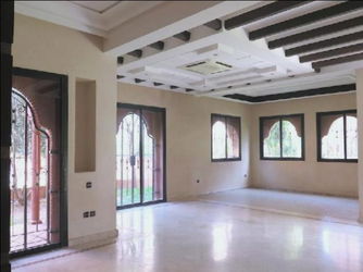 Location villa 3 chambres piscine jardin Marrakech Maroc