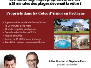 Vente Propriété dans les Côtes d&#039;Armor Bretagne Brélidy