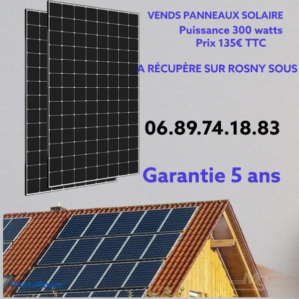 Panneaux solaire photovoltaique 5 Rosny-sous-Bois Seine Saint Denis