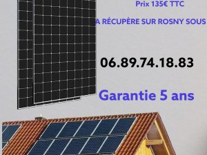Panneaux solaire photovoltaique 5 Rosny-sous-Bois Seine Saint Denis