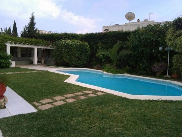 Location superbe villa meublè piscine el kantaoui Sousse Tunisie