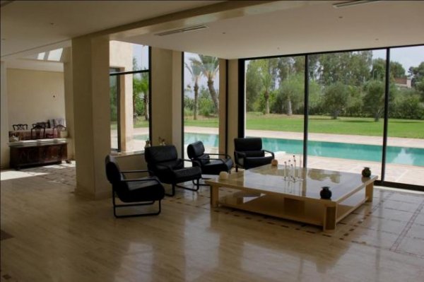 Location villa neuve piscine 4ch Marrakech Maroc