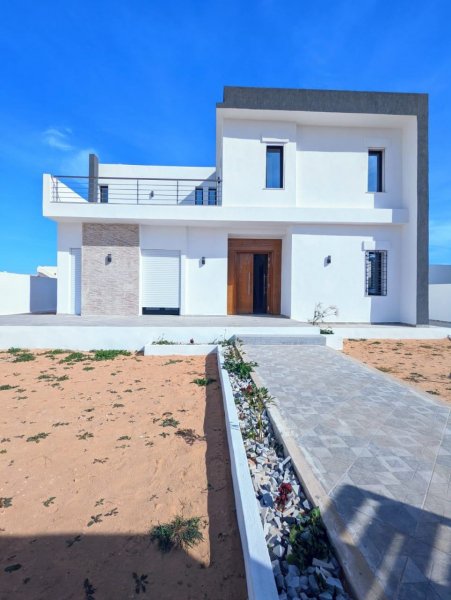 Vente Villa KINGSTON F5 moderne terrain zone urbaine Djerba Tunisie
