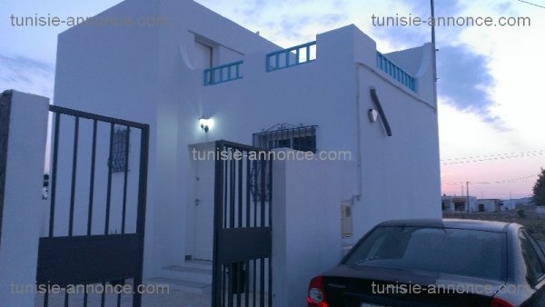 Vente duplex proche mer as Nabeul Tunisie