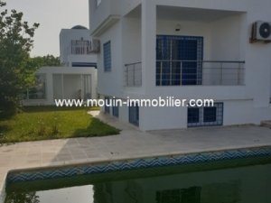 Location Villa BADR Hammamet Nord Nabeul Tunisie