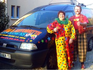 Luigi &amp; Antoinette les clowns Marseille Bouches du Rhône
