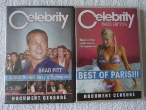 Lot 2 DVD Paris Hilton Brad Pitt neuf Gasville-Oisème Eure et Loir