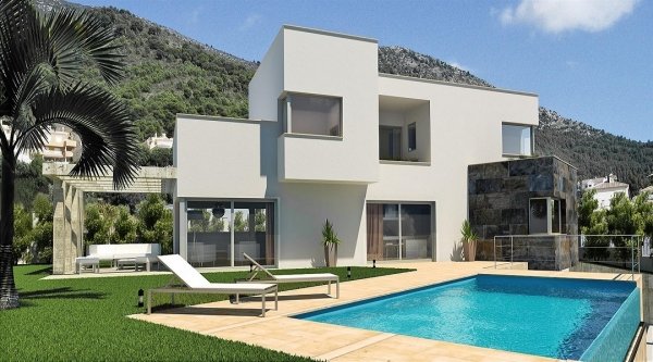 Vente Costa Blanca Moderne Villa Piscine Garage Alicante Espagne