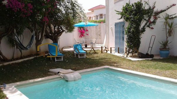 Location 1 magnifique villa piscine Kantaoui Sousse Tunisie