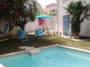 Location 1 magnifique villa piscine Kantaoui Sousse Tunisie