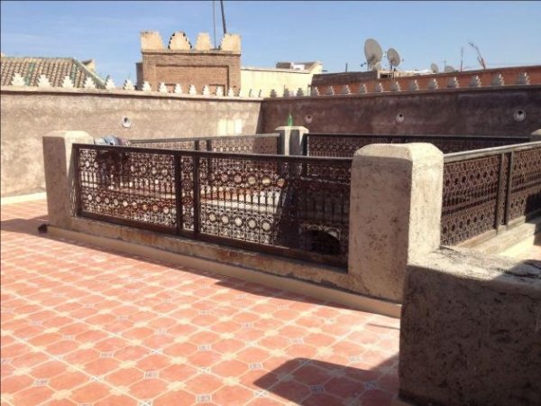Vente Beau Riad fini Médina Marrakech Maroc