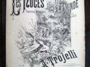 Partition pour piano Les Noces Fernande T Bezons Val d&#039;Oise