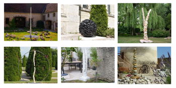 Sculpture Art Nature Maison Jardin Terrasse Piscine Parc Berne Suisse